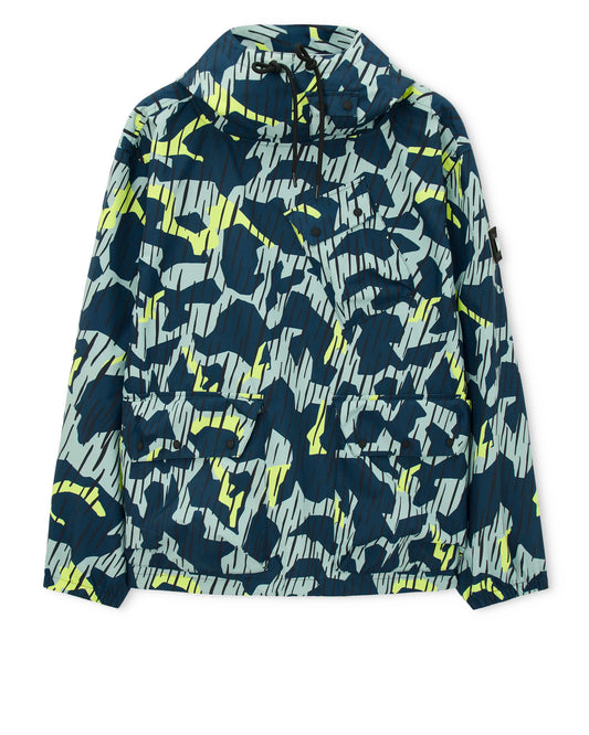 Weekend Offender Grohl Camo Over-Top Jacket Julep Green