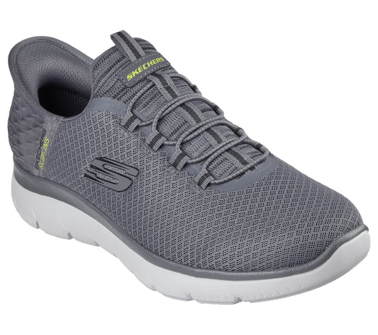Skechers Mens Slip-ins Summits High Range Charcoal
