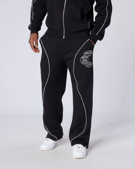 MERCIER New Wave Badge Jogger Black