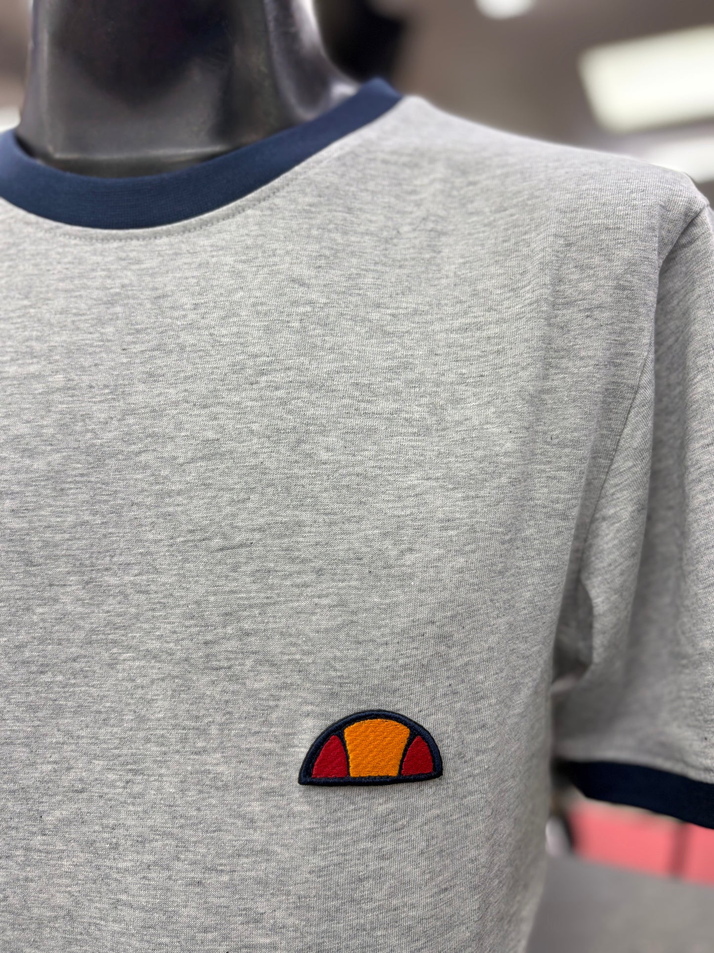 Ellesse Ringetto T-Shirt Light Grey Marl