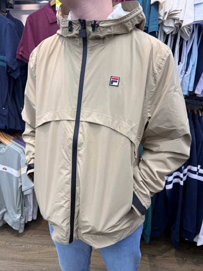 Fila Marcos Full Zip Jacket Chinchilla/Gardenia