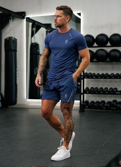 Gym King Flex 2.0 T-Shirt Twilight Blue