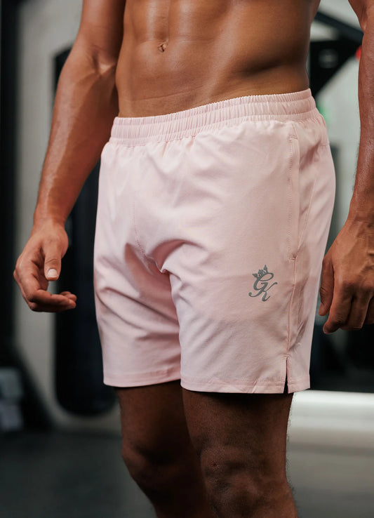 Gym King Energy 6" Short Light Pink