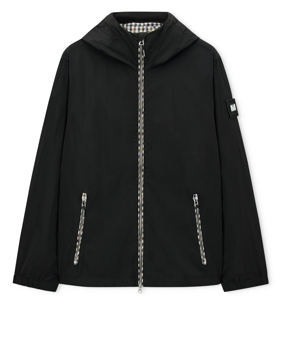 Weekend Offender Campania Windbreaker Jacket Black