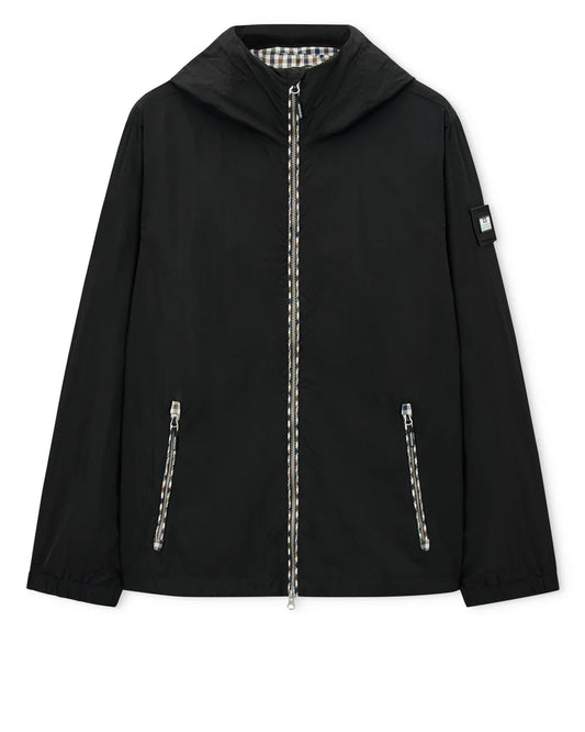 Weekend Offender Campania Windbreaker Jacket Black