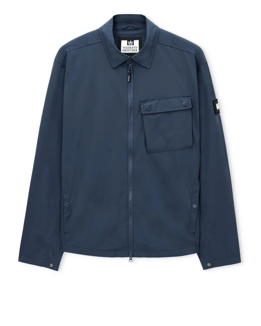 Weekend Offender Southbank Technical Over-Shirt Lagoon