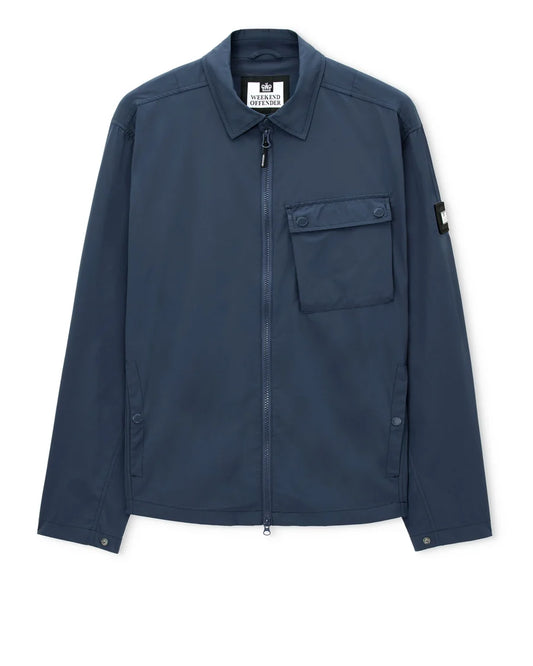 Weekend Offender Southbank Technical Over-Shirt Lagoon