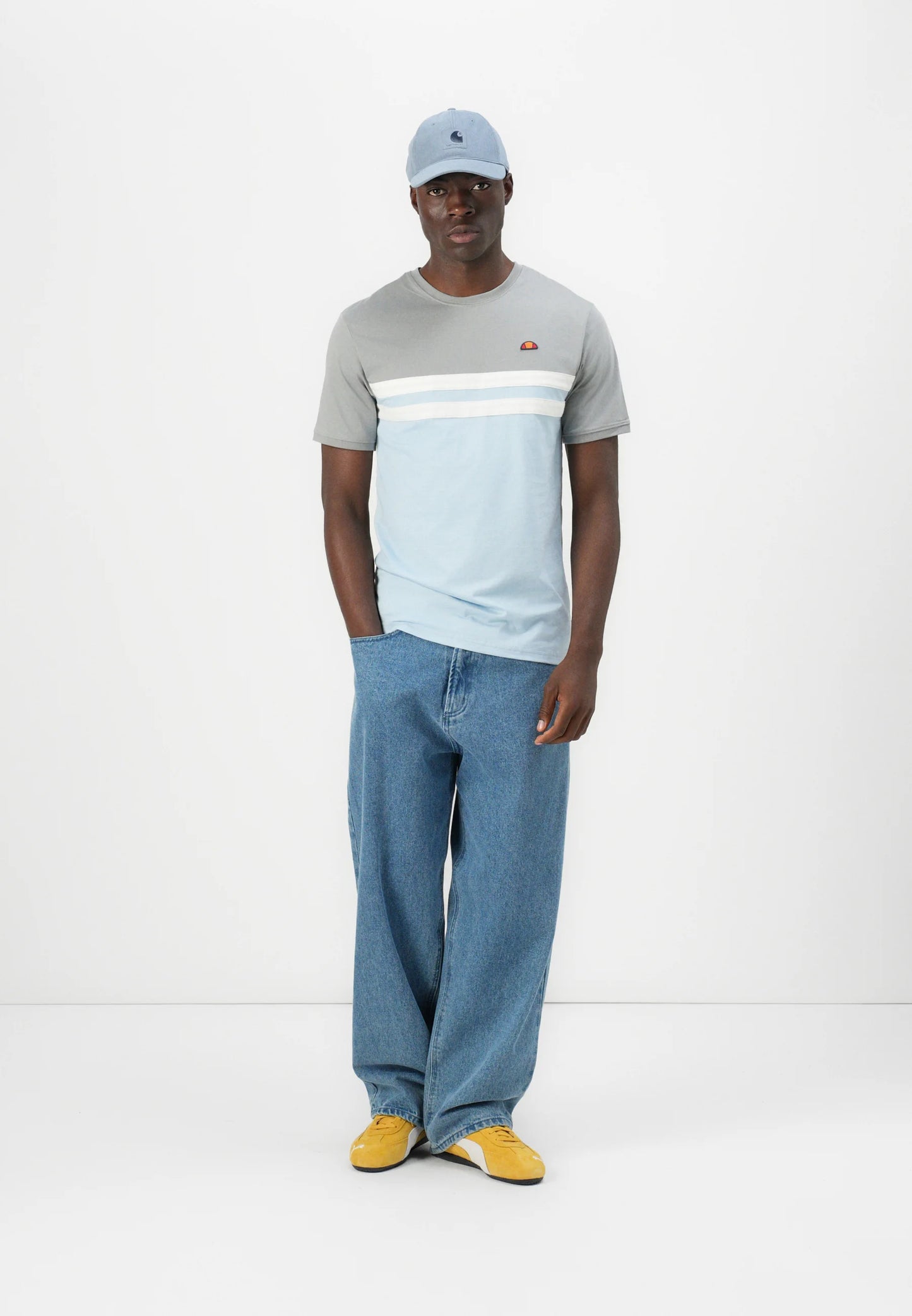 Ellesse Atrei T-Shirt Grey/Multi