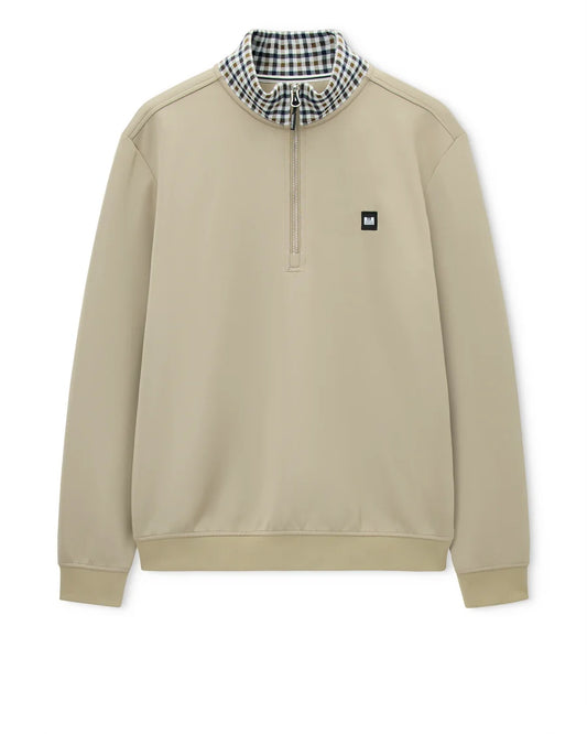 Weekend Offender Henson 1/4 Zip Sweatshirt Rock