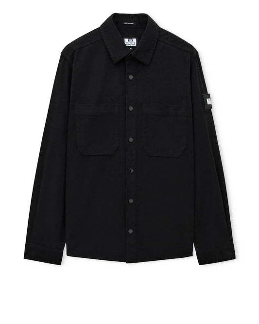 Weekend Offender Erding Cord Overshirt Black