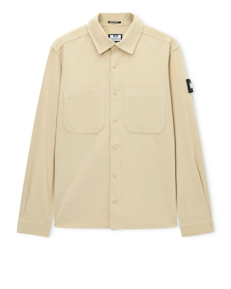 Weekend Offender Erding Cord Overshirt Calcium