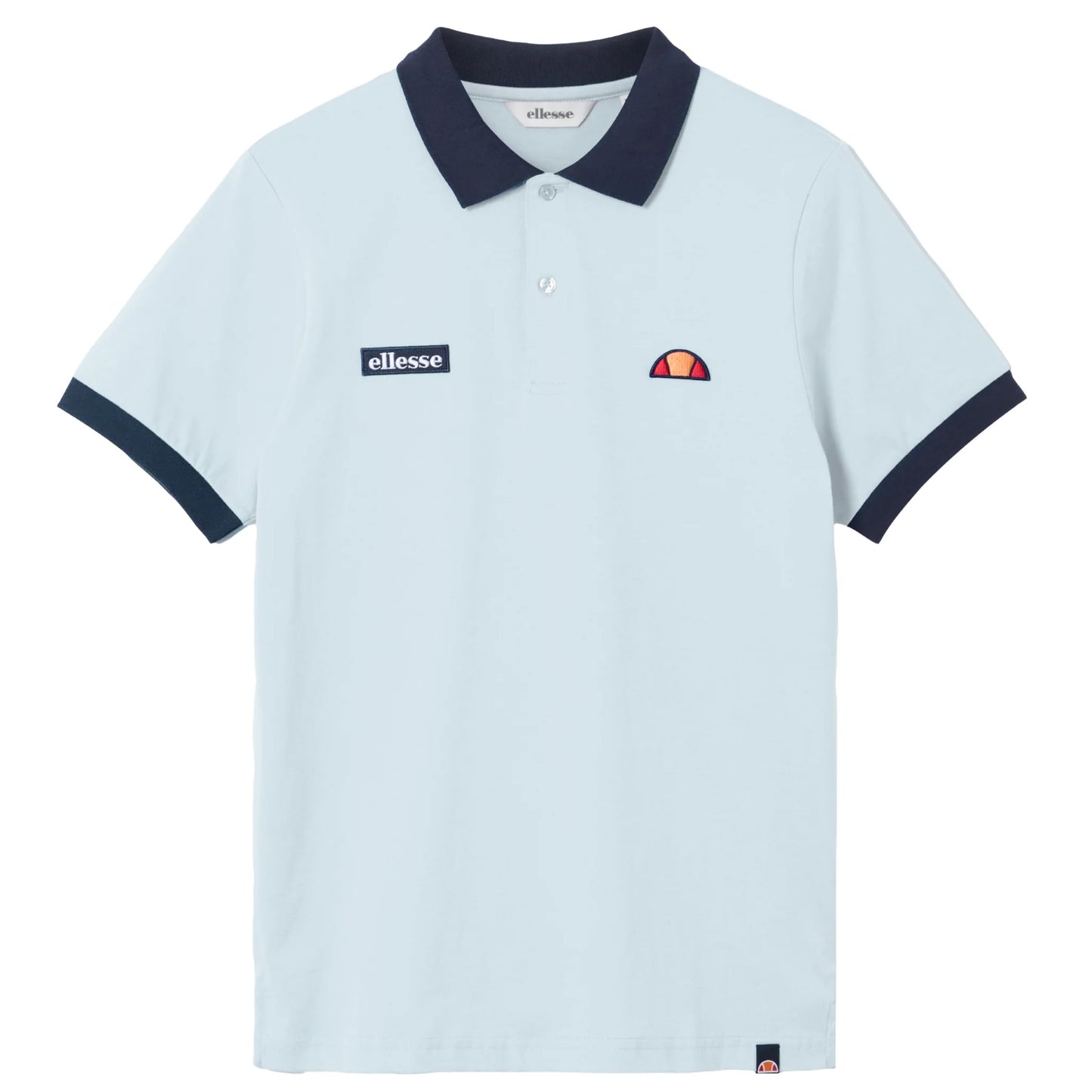 Ellesse Lessepsia Polo Shirt Light Blue/Navy