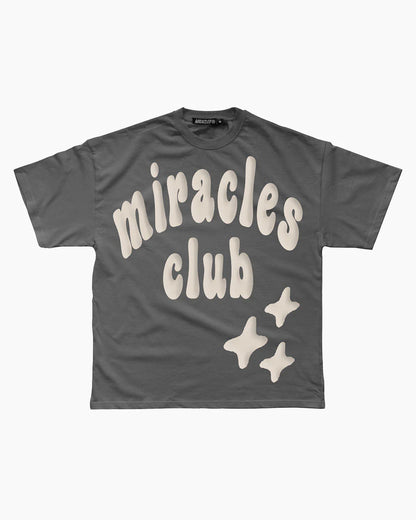 Miracles Puff T-Shirt Gun Metal