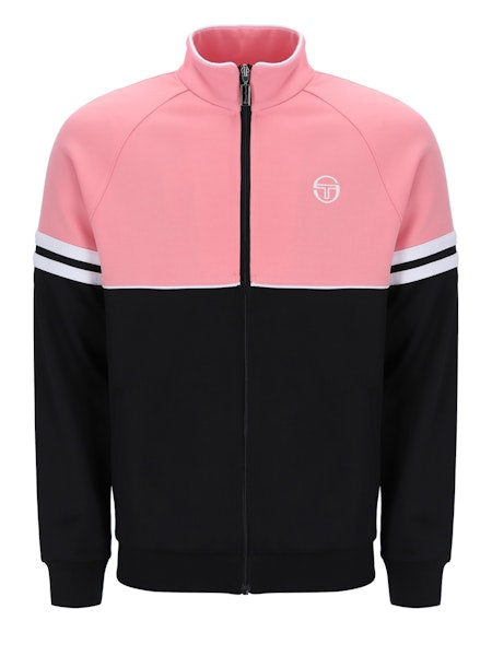 Sergio Tacchini Orion Track Top Geranium Pink/Black/White