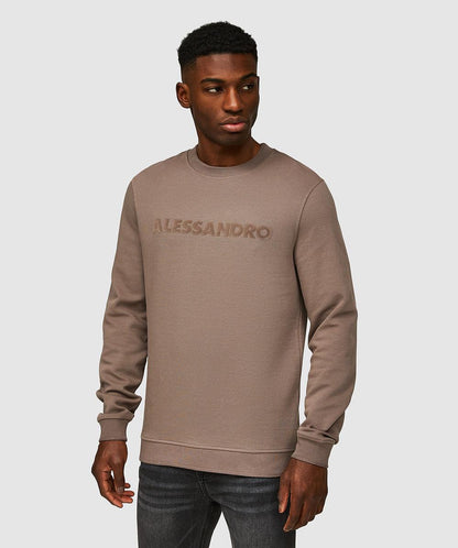 Alessandro Zavetti Marconi Sweatshirt Mushroom