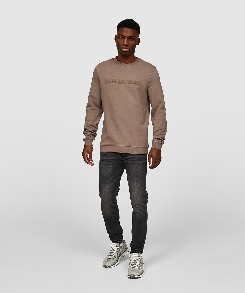 Alessandro Zavetti Marconi Sweatshirt Mushroom