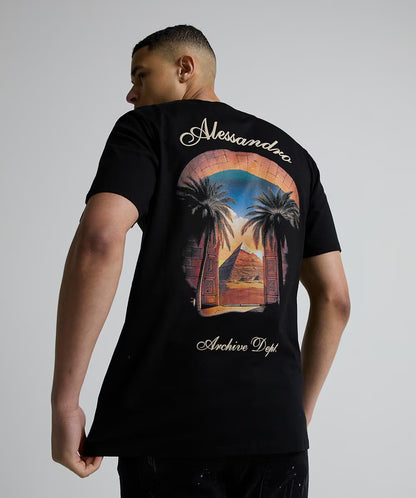Alessandro Zavetti Granalli T-Shirt Black