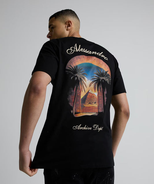 Alessandro Zavetti Granalli T-Shirt Black