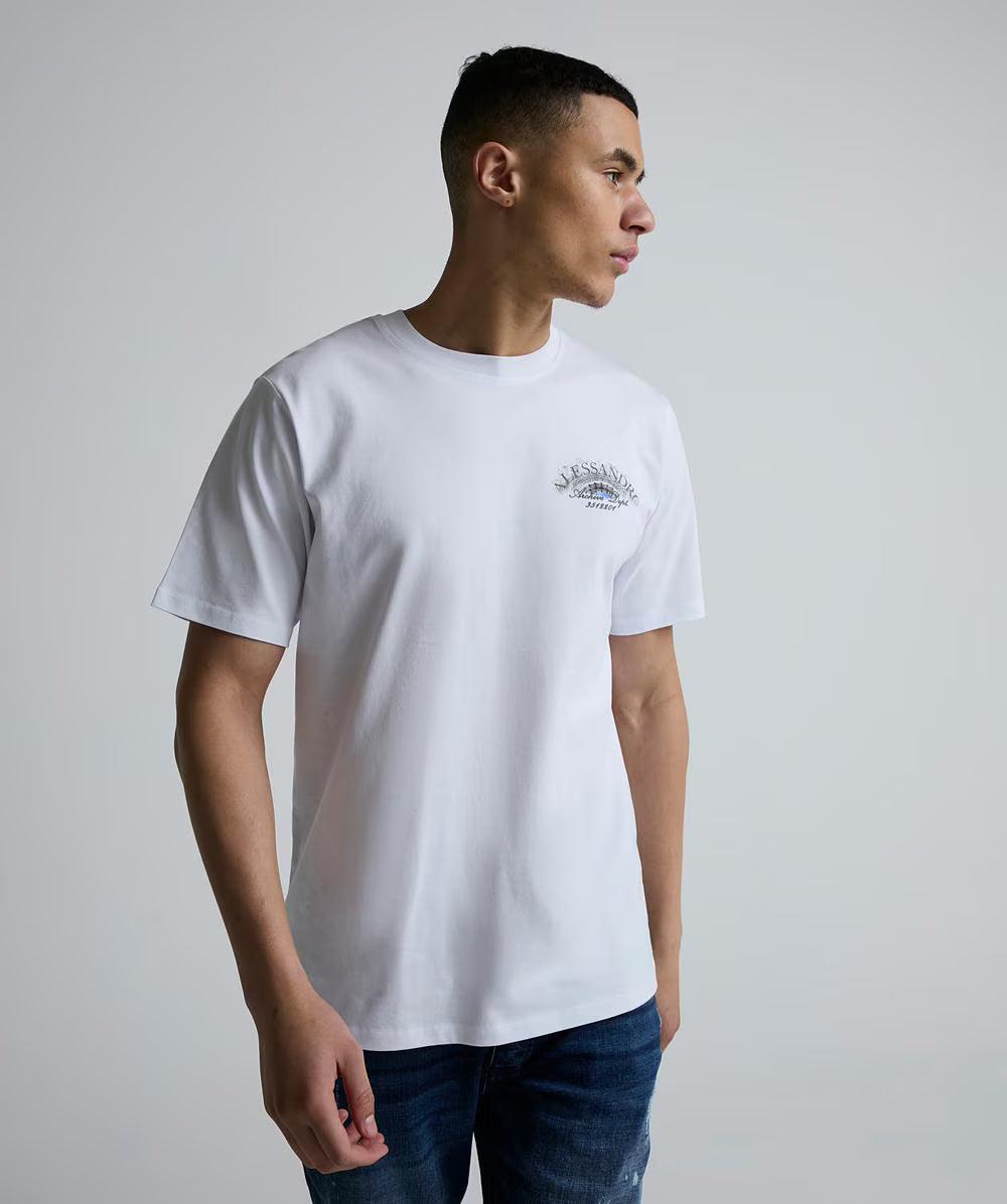 Alessandro Zavetti Gustolo T-Shirt Optic White
