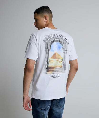 Alessandro Zavetti Gustolo T-Shirt Optic White