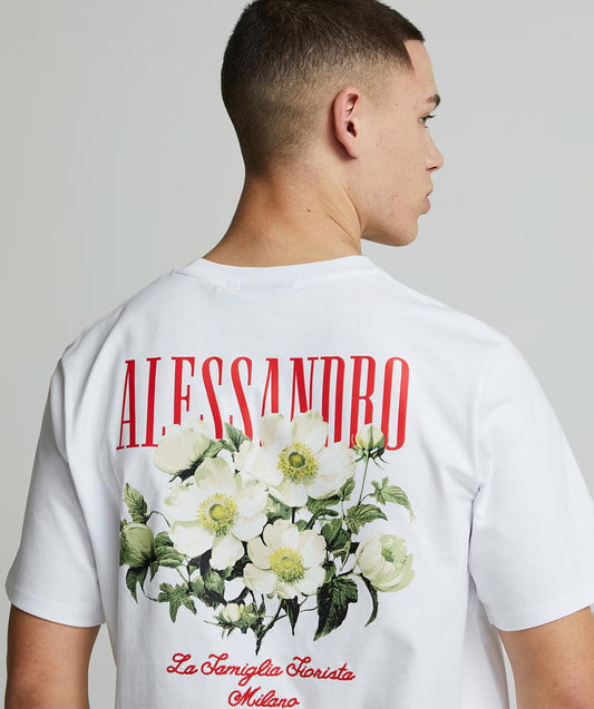Alessandro Zavetti Pentolo T-Shirt Optic White