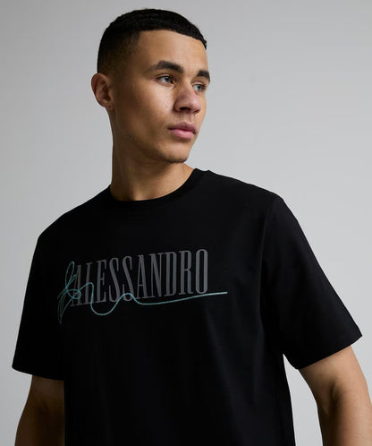 Alessandro Zavetti Pometi T-Shirt Black