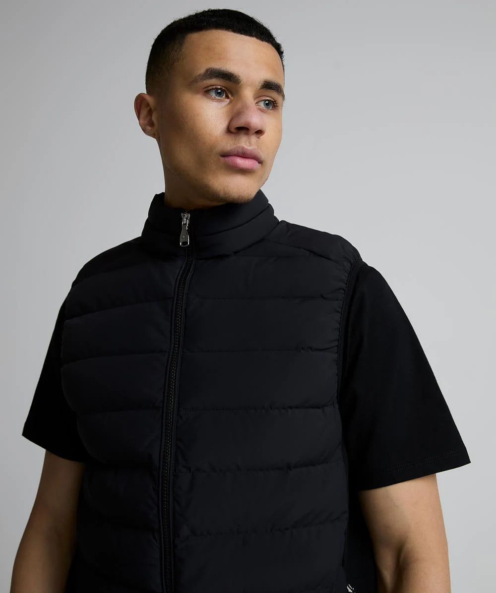 Alessandro Zavetti Masso Padded Gilet Black