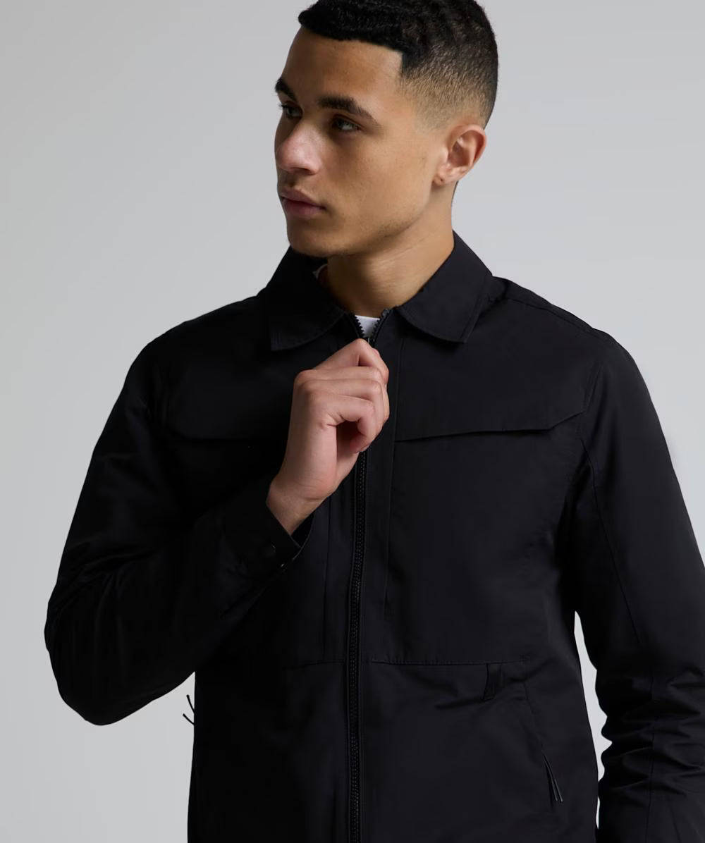Alessandro Zavetti Flotiro Tech Overshirt Black
