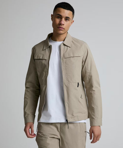 Alessandro Zavetti Flotiro Tech Overshirt Silverscape