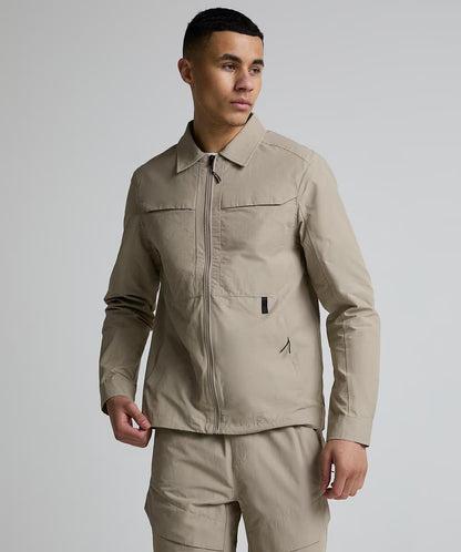 Alessandro Zavetti Flotiro Tech Overshirt Silverscape