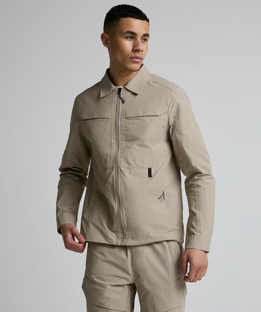 Alessandro Zavetti Flotiro Tech Overshirt Silverscape