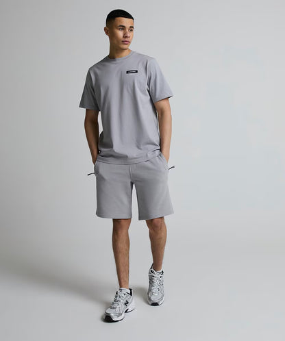 Alessandro Zavetti Cenerello Badge T-Shirt Cloud Mirage