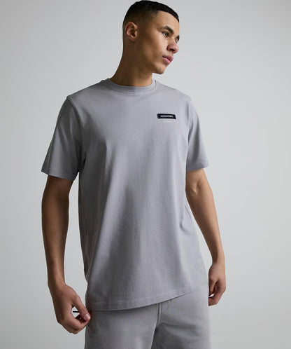 Alessandro Zavetti Cenerello Badge T-Shirt Cloud Mirage