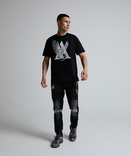 Alessandro Zavetti Aquila T-Shirt Black