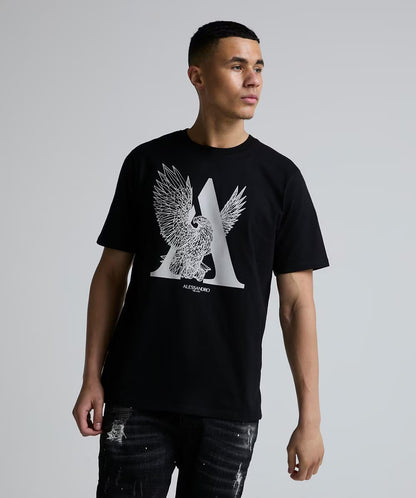 Alessandro Zavetti Aquila T-Shirt Black