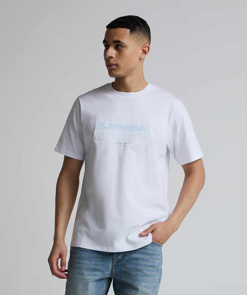 Alessandro Zavetti Ambro T-Shirt Optic White