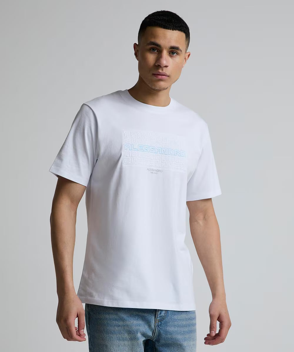 Alessandro Zavetti Ambro T-Shirt Optic White