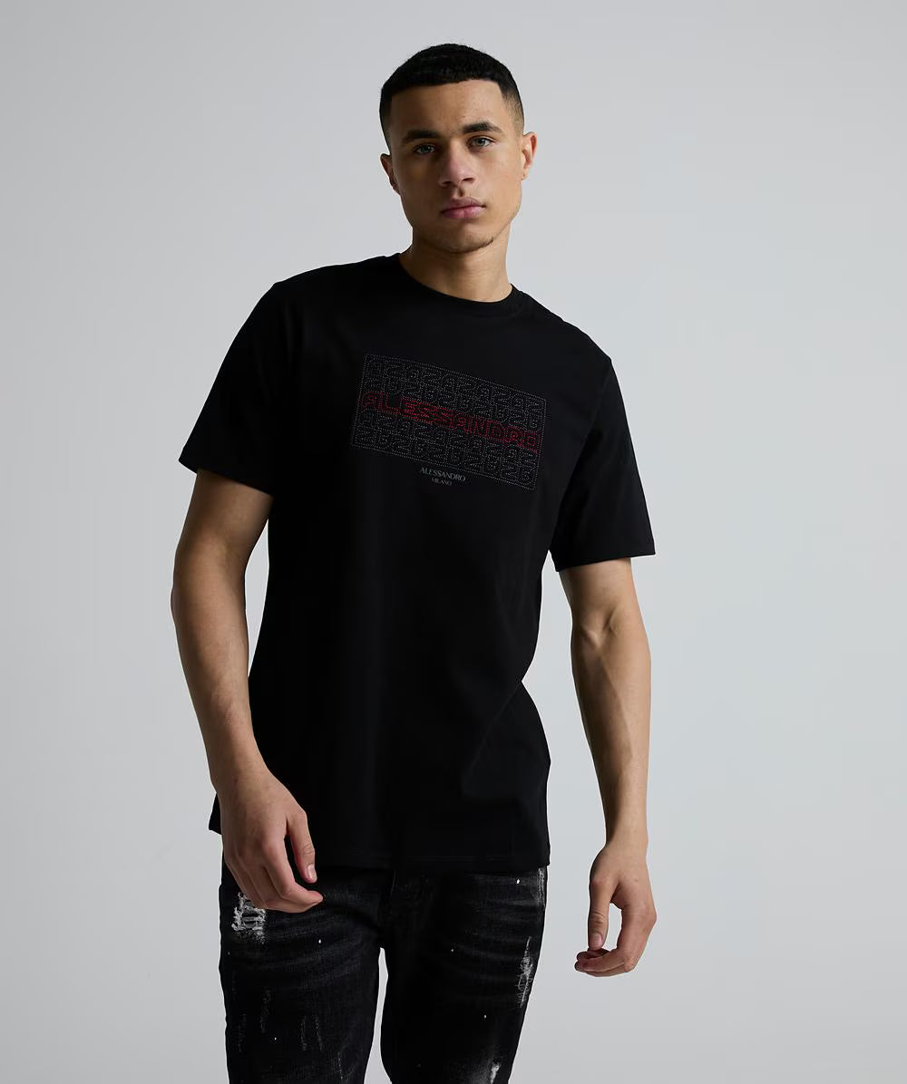Alessandro Zavetti Ambro T-Shirt Black