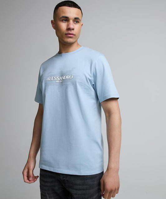 Alessandro Zavetti Vizari T-Shirt Mistbound Blue/Lunar Haze