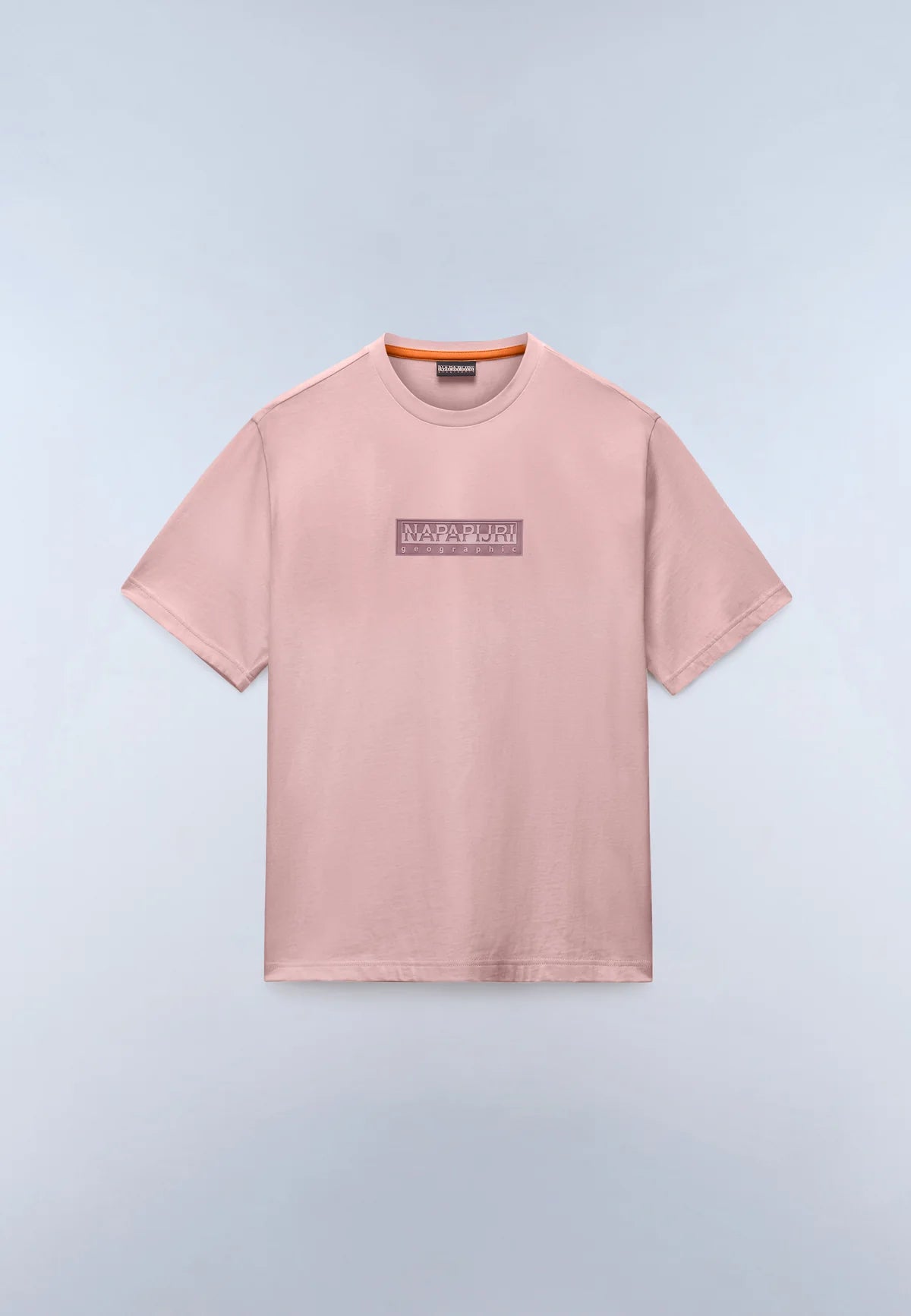 Napapijri Box Logo Short Sleeve T-Shirt Pink