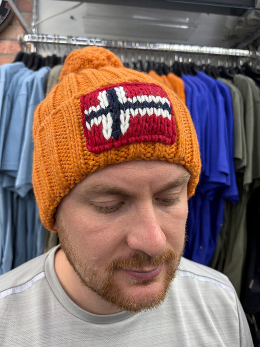 Napapijri Semiury 5 Beanie Hat Orange Pumpkin