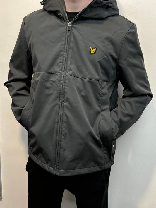 Lyle & Scott Sports Windbreaker Full Zip Jacket Granite