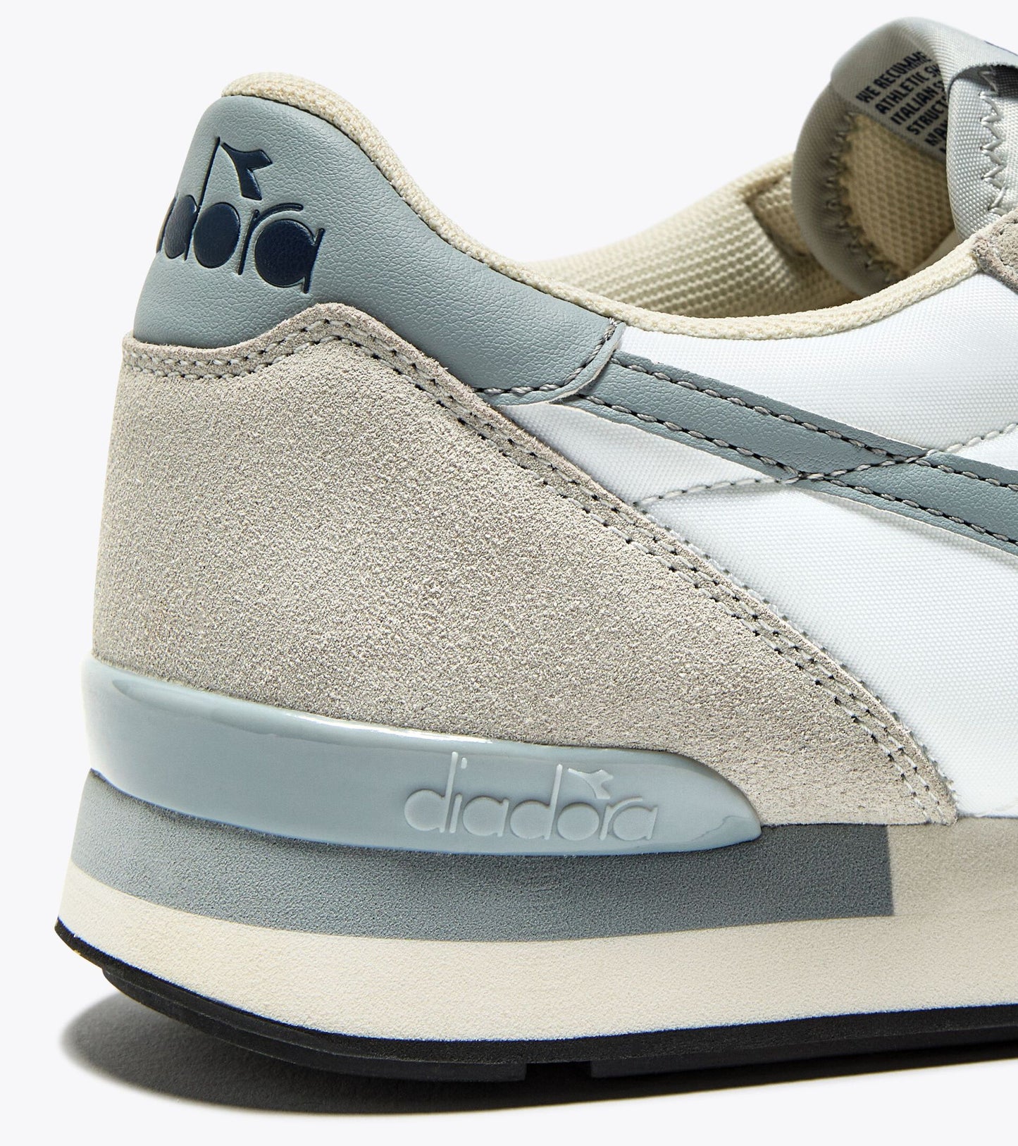 Diadora Camaro Trainers White/Dawn Blue