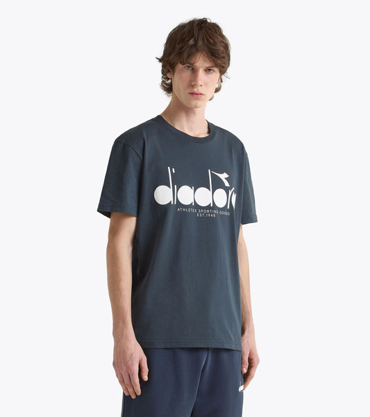 Diadora SS Logo T-Shirt Blue Denim