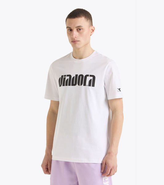 Diadora SS Athletic Logo T-Shirt Optical White