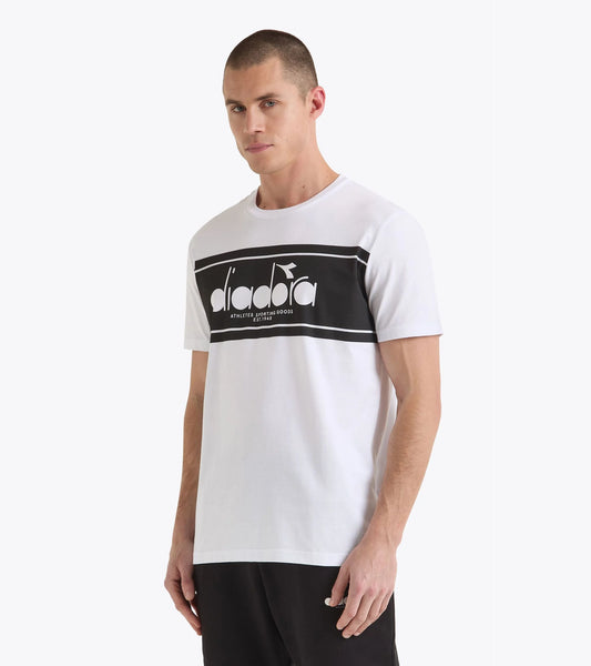 Diadora SS Logo T-Shirt Optical White/Black