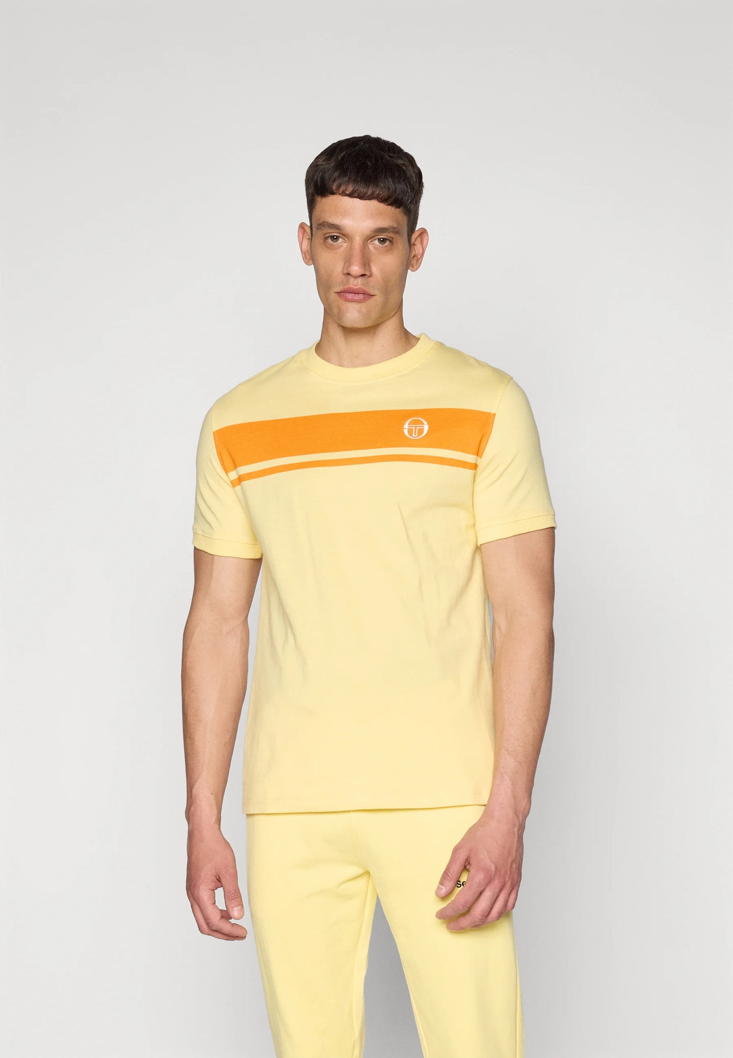 Sergio Tacchini Master T-Shirt Pale Banana/Autumn Glory