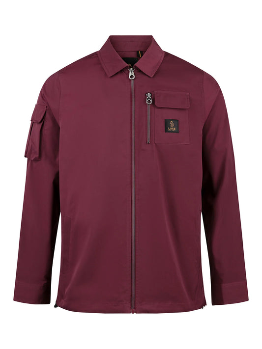 Luke 1977 Vietnam Technical Jacket Mauve Wine