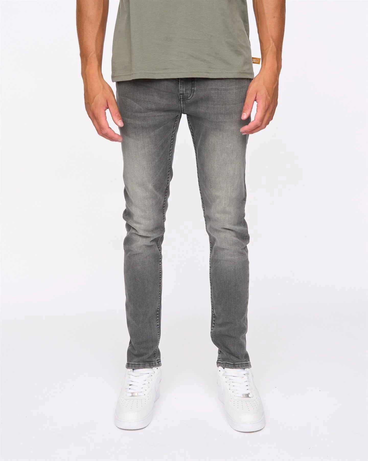 DUCK & COVER Slim Fit Jeans Maylead Grey