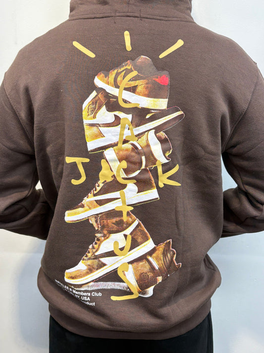 Miracles Air Cactus Hoodie Brown